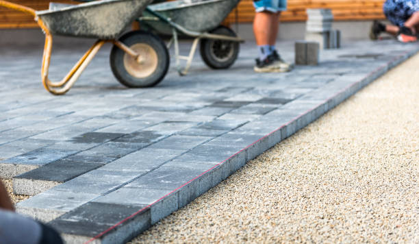 Permeable Paver Driveway in Brackenridge, PA